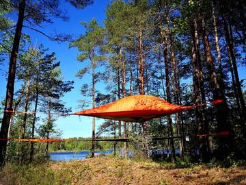 Фото номера Шатер Люкс-шатры Skytent Ecocamp Taalintehdas Dalsbruk г. Taalintehdas 7