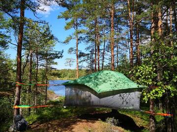 Фото номера Шатер Люкс-шатры Skytent Ecocamp Taalintehdas Dalsbruk г. Taalintehdas 24
